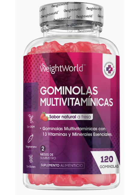 WeightWorld Gominolas Multivitaminas - 120 gominolas