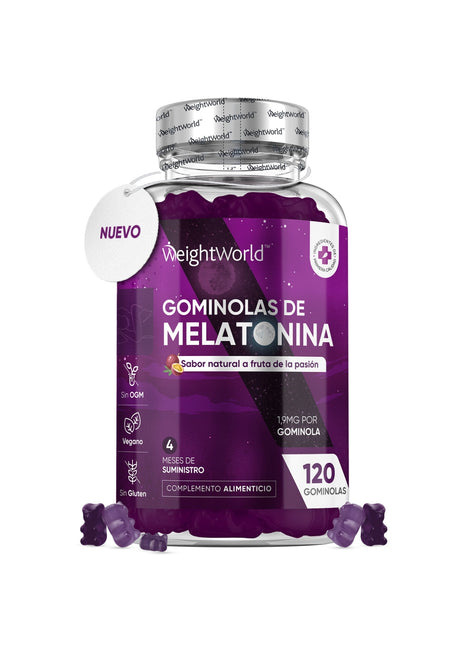 WeightWorld Melatonina - 120 gominolas