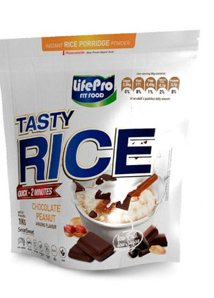 life pro tasty rice 1kg chocolate peanut