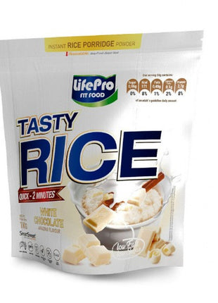 Life pro tasty rice 1kg white chocolate