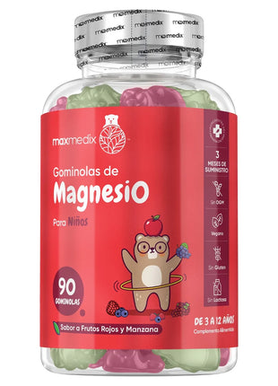 Gominolas de Citrato de Magnesio para Niños 727 mg - 90 Gummies