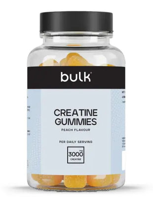 Gominolas de Creatina Bulk – Melocotón – 60 unidades