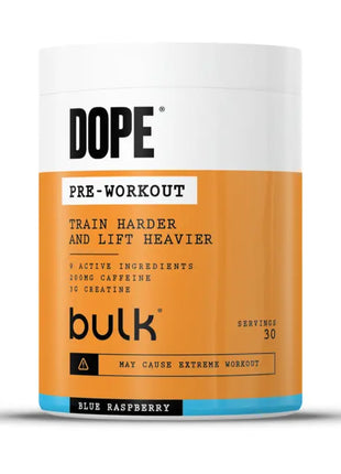 Dope Pre-Workout Bulk 510 g – Preentreno con cafeína