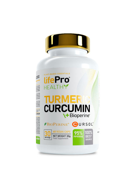Life Pro Turmeric Curcumin +Bioperine 60 Vegancaps
