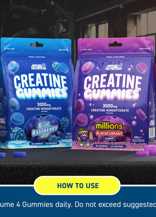Creatina en gominolas 400g 20 serv (Applied Nutrition)