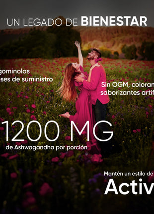 WeightWorld Ashwagandha 1200mg 120 Gominolas