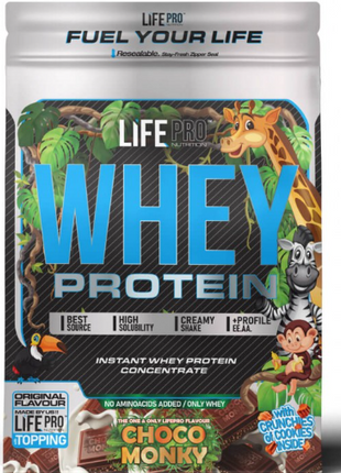 Life Pro Whey Choco Monky Bag Edition