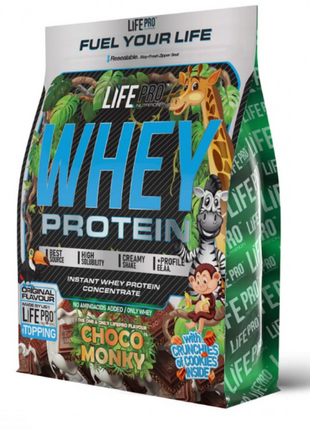 Life Pro Whey Choco Monky Bag Edition