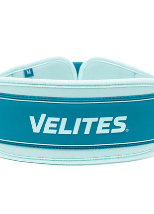 Cinturón de fuerza Velites azul para entrenamiento de pesas y WODs en Canarias