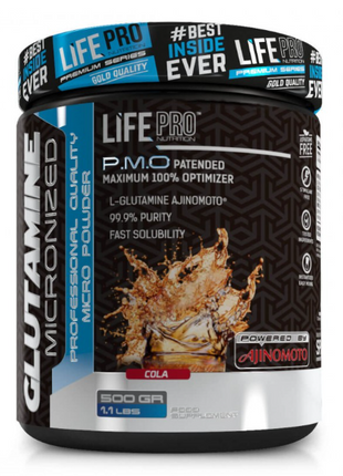 LIFE PRO GLUTAMINA 500 G