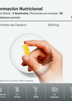 WeightWorld Gominolas de Creatina - 90 gominolas