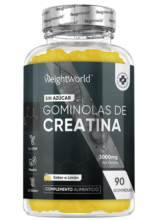 WeightWorld Gominolas de Creatina - 90 gominolas