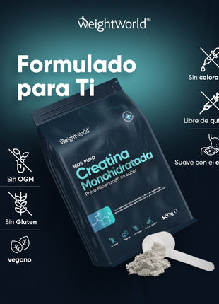 WeightWorld Creatina Monohidrato en Polvo