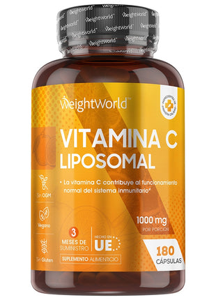 Vitamina C Liposomal | 1000 mg |  180 Cápsulas