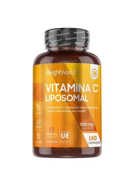 Vitamina C Liposomal | 1000 mg |  180 Cápsulas