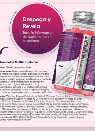 WeightWorld Gominolas Multivitaminas - 120 gominolas