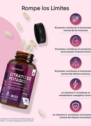 WeightWorld Citrato de Potasio