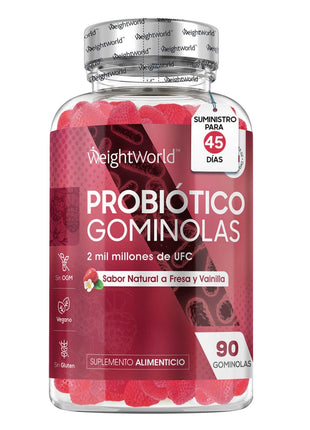 WeightWorld Probióticos en Gominolas - 90 gominolas
