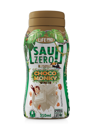 SAUZERO ZERO WHITE CHOCO MONKY 310ML