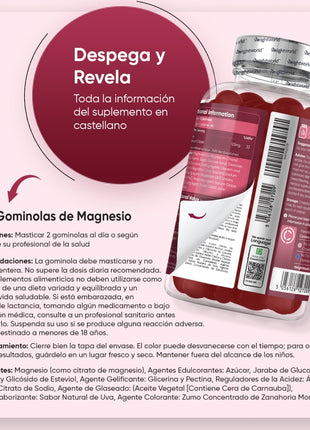 WeightWorld Citrato de Magnesio - 120 gominolas