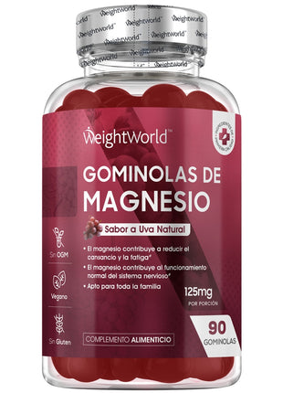 WeightWorld Citrato de Magnesio - 120 gominolas